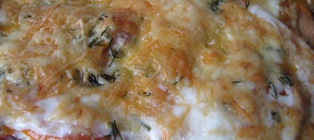 Пицца на кефире