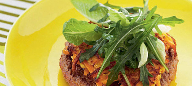 Морковный бургер