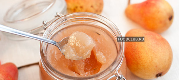 Джем из груш с розмарином