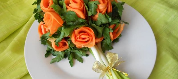 Салат Праздничный букет