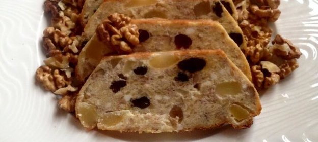 Кекс-запеканка без сахара и муки