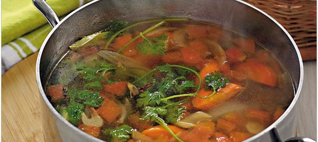 Пряный овощной бульон