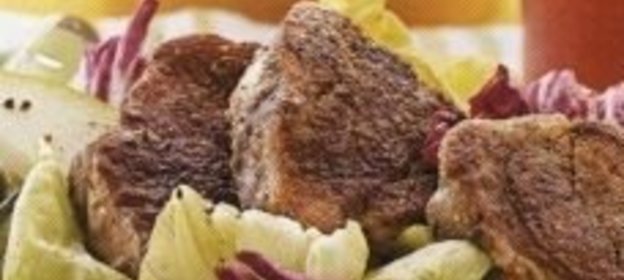 Яичница с баклажанной икрой