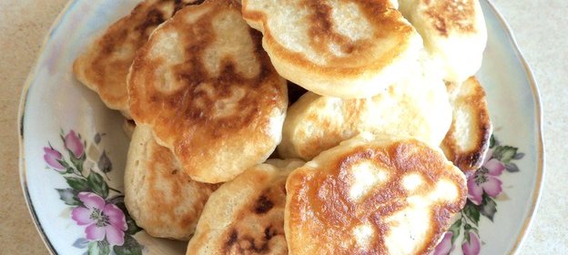 Дрожжевые оладьи на воде