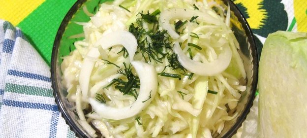 Капустный салат классический