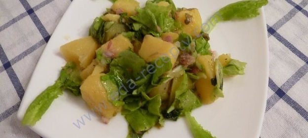 Картофельный салат простой и быстрый