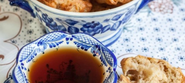 Кексы с яблоком