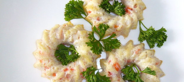 Омлет... или креветочные маффины