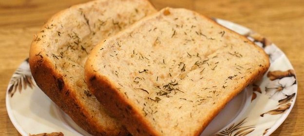 Хлеб с чесноком