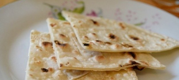 Лепешки на сковороде без дрожжей