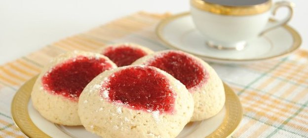 Печенье с клюквой