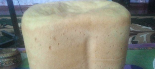 Белый дрожжевой хлеб в хлебопечке