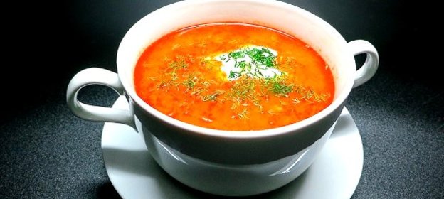 Щи с томатной пастой