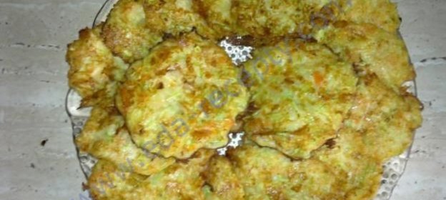 Кабачковые оладьи без муки