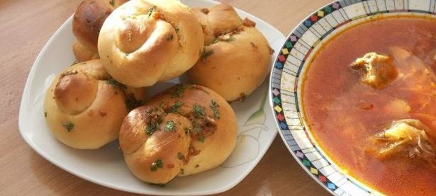 Булочки закусочные к борщу