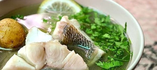 Уха из стерляди