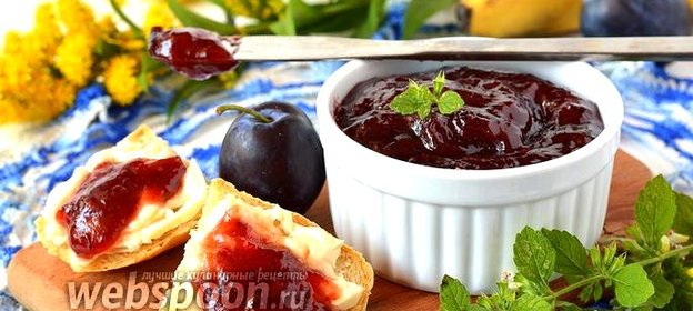 Бананово-сливовый джем