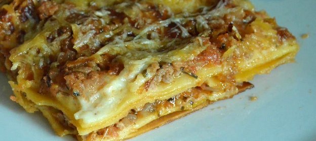 Лазанья болоньезе