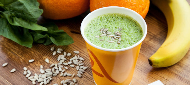 Смузи со шпинатом