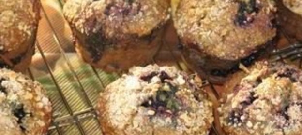 Маффины черничные