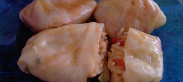 Вегетарианские голубцы