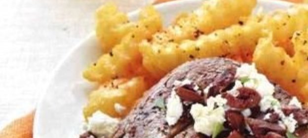 Говяжий стейк по-гречески