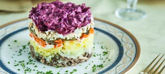 Шпроты под шубой