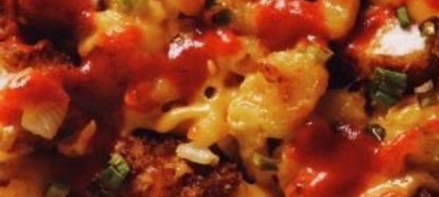 Запеканка из макарон с куриным филе и сыром