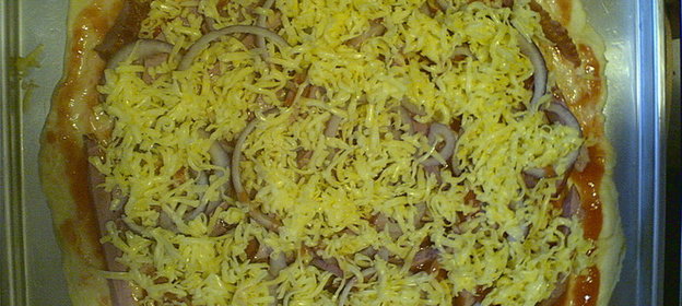 Пицца с пояснениями