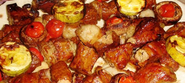 Овощи на гриле к шашлыку 2