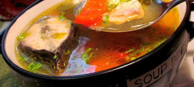 Уха из Осетра! По мотивам ухи от Сержа Марковича!