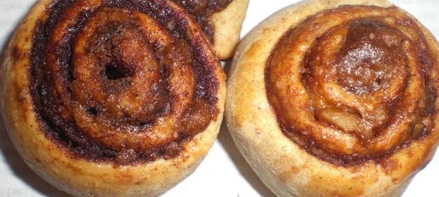 Кардамоновые булочки-печенья из цельной муки с корицей( 1001 вариант)