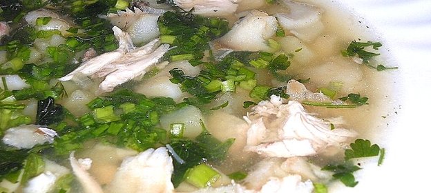 Уха из судака