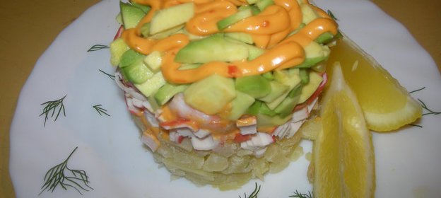 ТЕРРИН С АВОКАДО И КРЕВЕТКАМИ