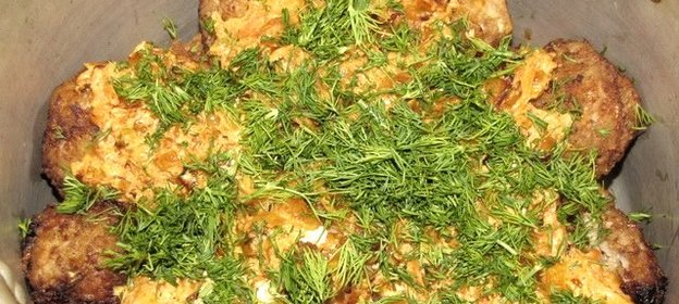 Голубцы ленивые в казане