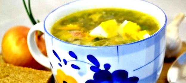 Щи из щавеля с капустой