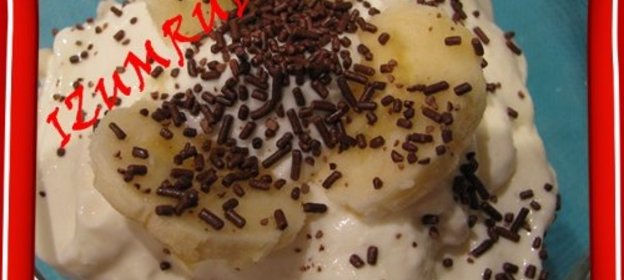 творожно-мороженный десерт !