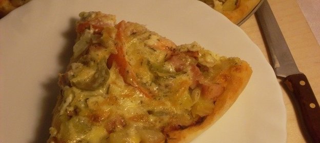Сытная пицца
