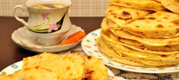 Лепешки кыстыбый