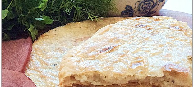 Лепешки творожно-картофельные с тмином и прованскими травами