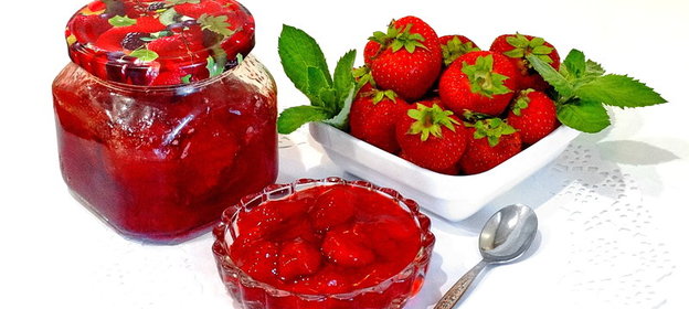 Клубничный джем с имбирём