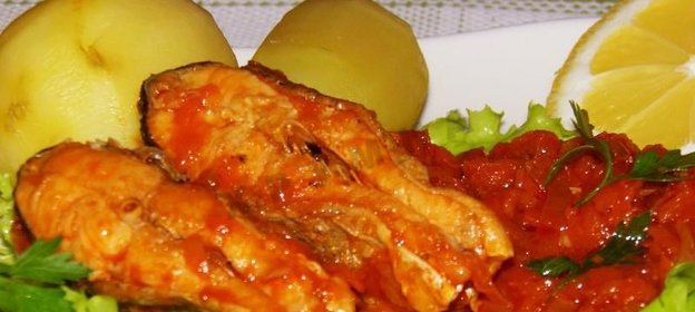 Рыба в маринаде в мультиварке