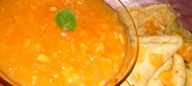 Яблочно-апельсиновый джем