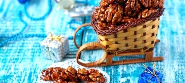 Грецкие орехи в пряной глазури