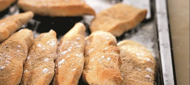 Гречневые лепешки с грецкими орехами