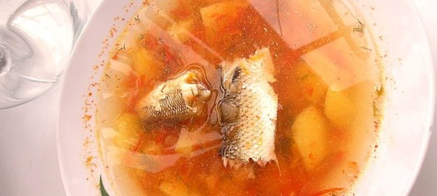 Уха из 4х видов рыб