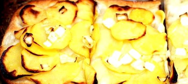 Картофельная пицца