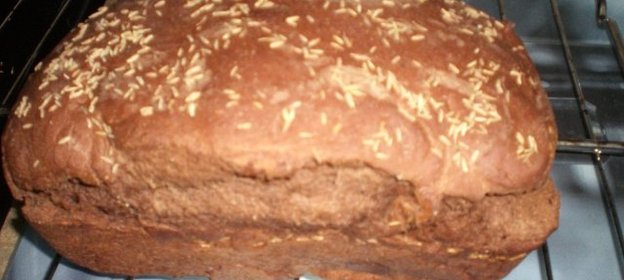 Необычный чёрный хлеб для ХП