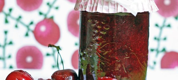 Желе из вишни