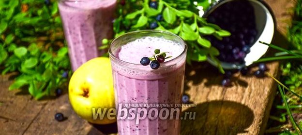 Смузи черника-груша